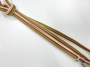 未使用品　正絹　手組帯締め